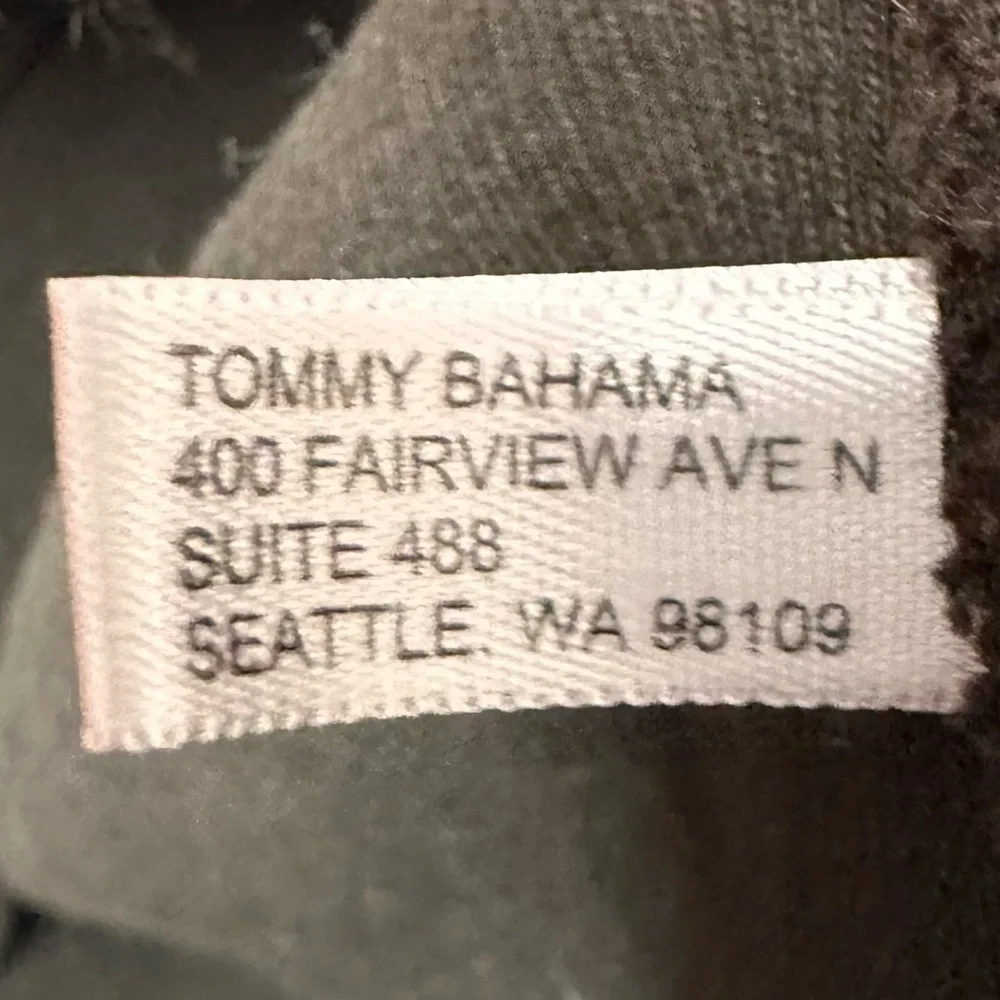 Tommy Bahama Brown 1/4 Zip Pullover Sweater Size XXL